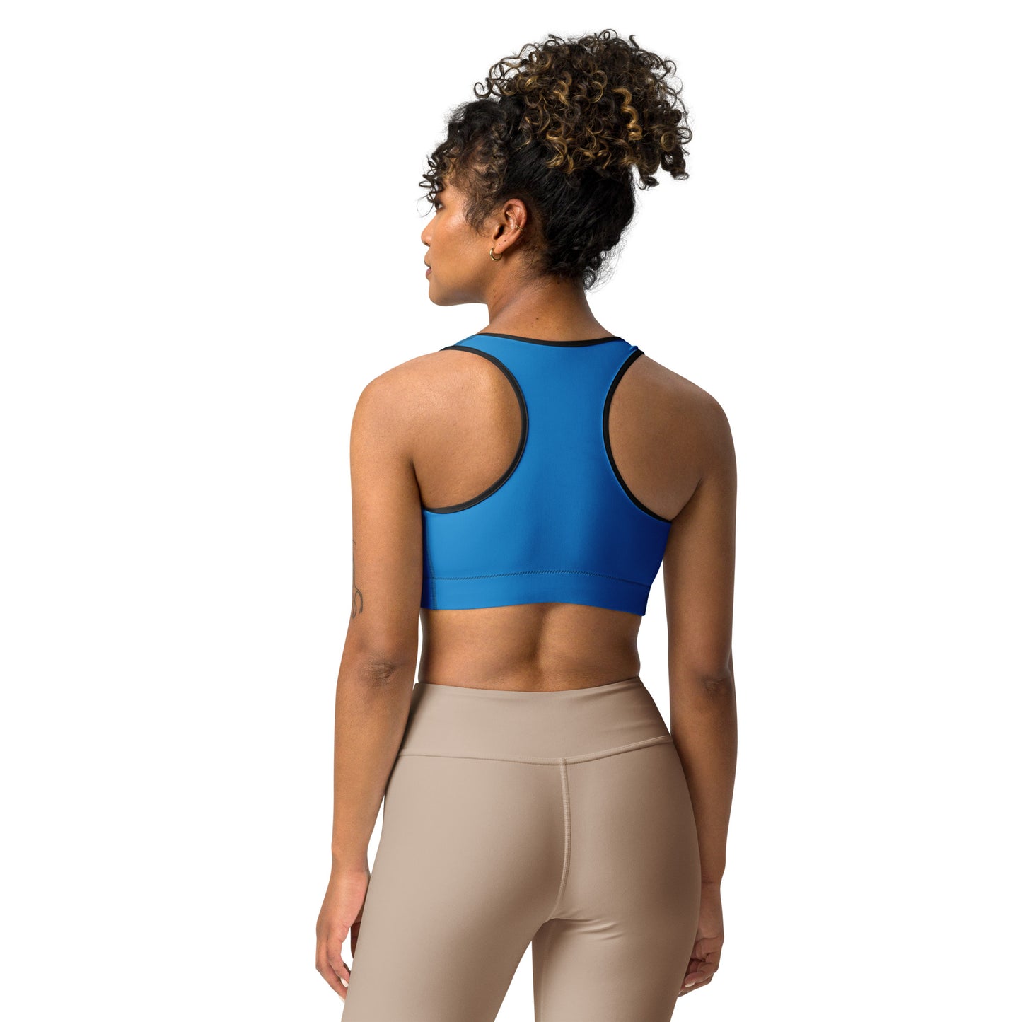 Blue Sports Bra