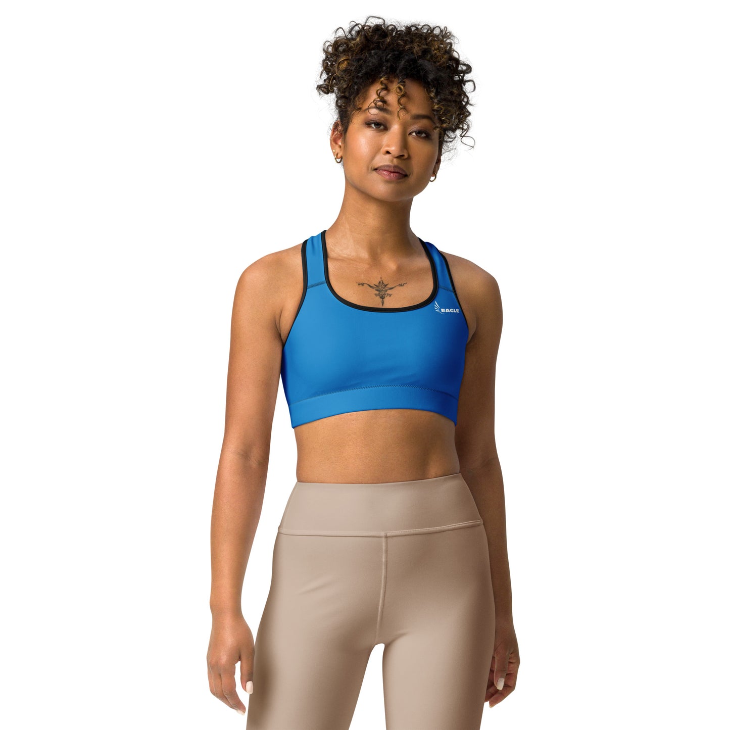 Blue Sports Bra
