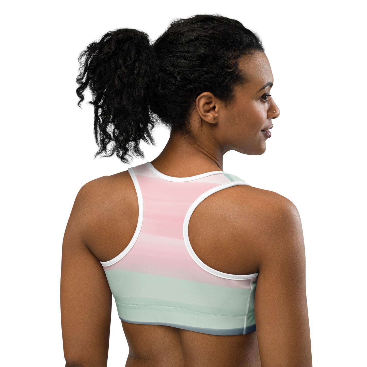 multicolour Sports Bra