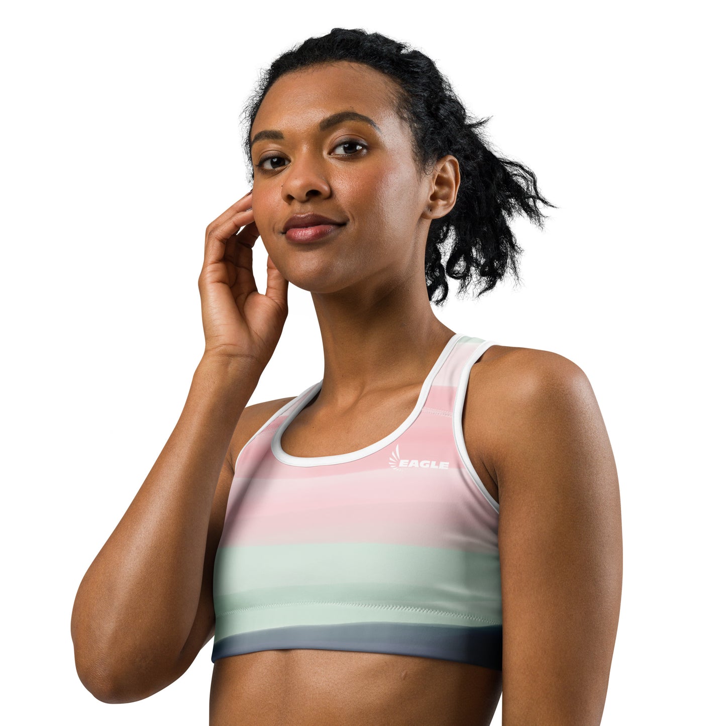 multicolour Sports Bra
