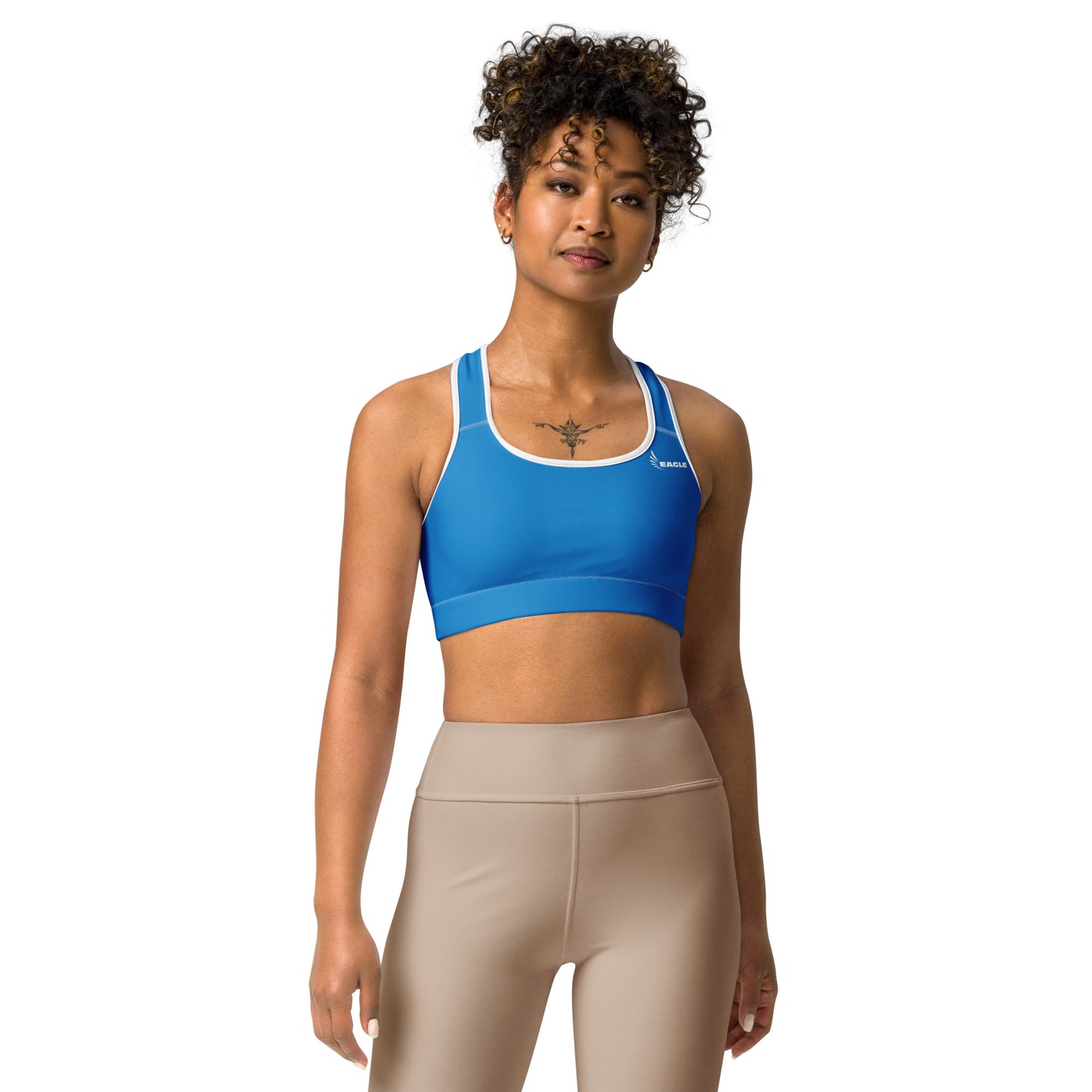 Blue Sports Bra