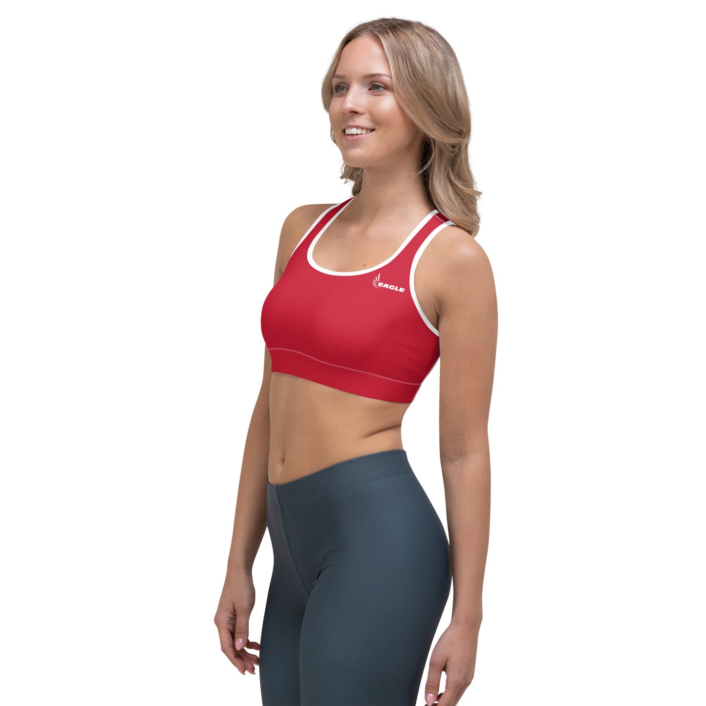 Red Sports Bra
