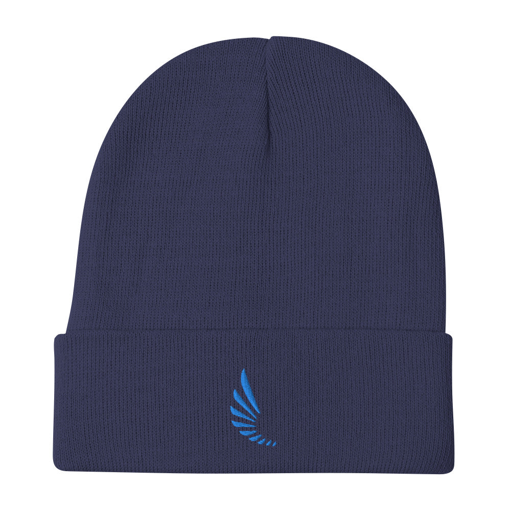 Beanie (blue Logo)