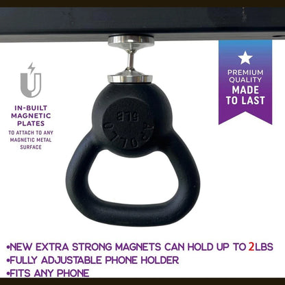 Dual Magnetic Gym Phone Holder