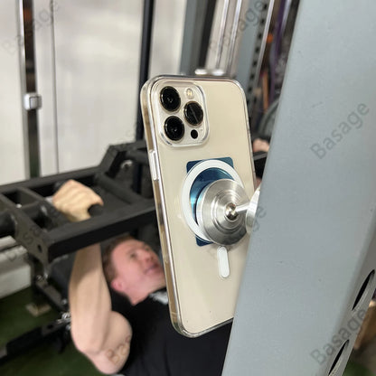 Dual Magnetic Gym Phone Holder