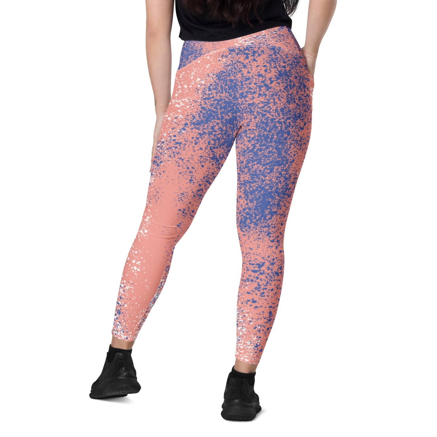 Paint Splatter Leggings with pockets