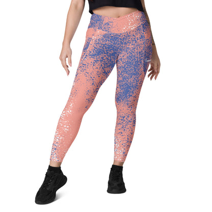 Paint Splatter Leggings with pockets