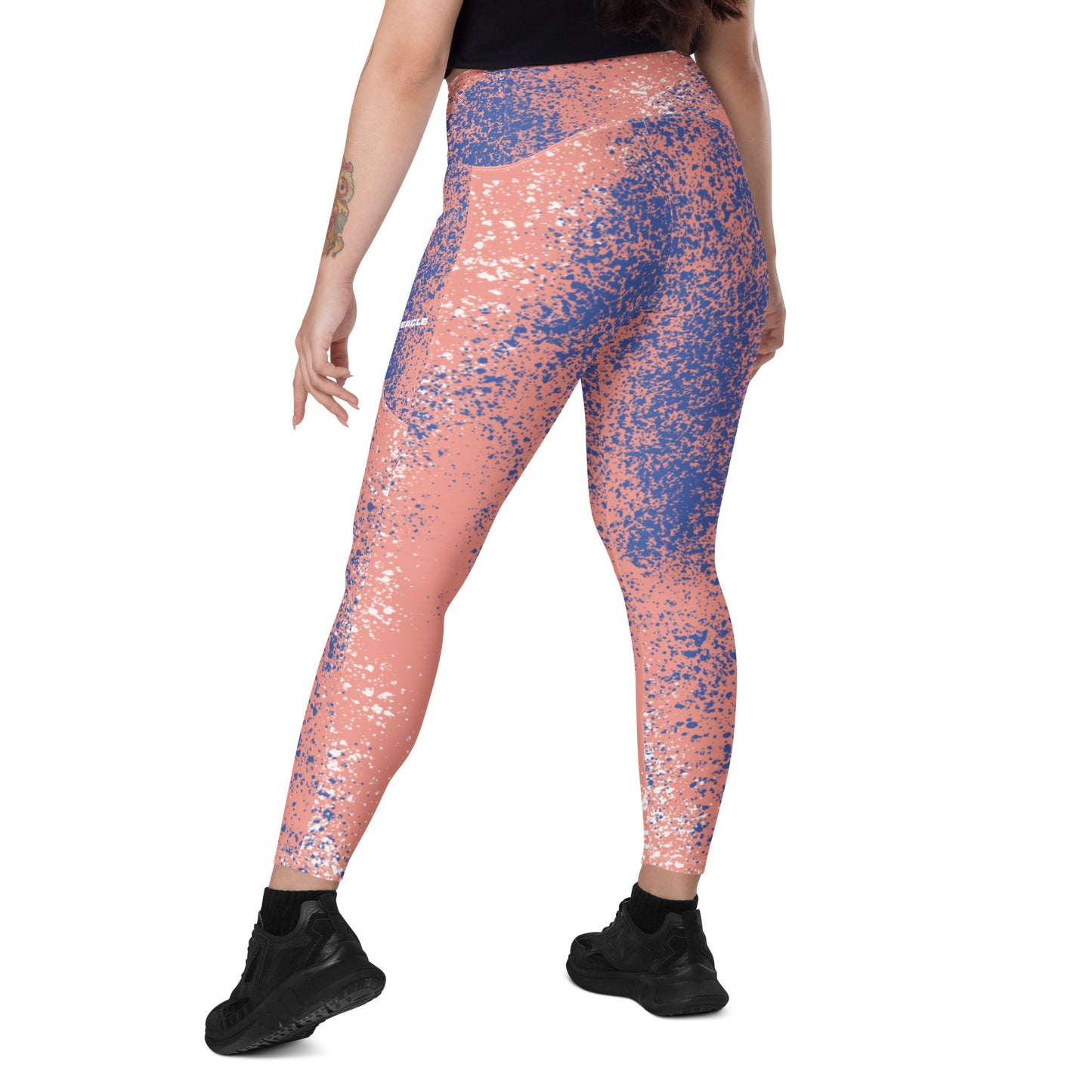 Paint Splatter Leggings with pockets